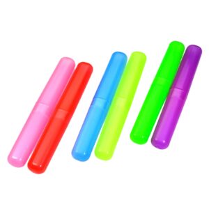 Plastic toothbrush cases