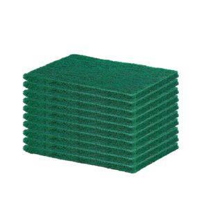 Aqua green scrub sponge cleaning pads