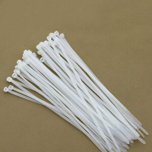 6-inch nylon self-locking cable ties