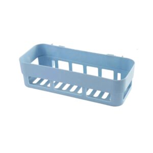 ABS Plastic Shower Corner Caddy Basket Shelf Rack with Wall Mounted Suction Cup for Bathroom Kitchen