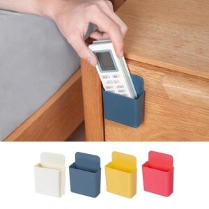 Wall-Mounted Storage Case with Charging Port - Pack of 4