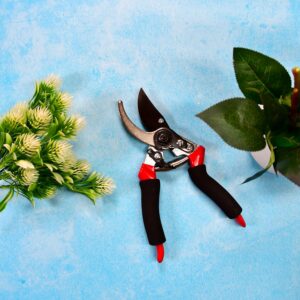 21cm red garden shears