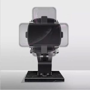 Car phone holder with 180-degree rotation