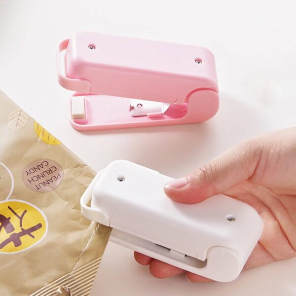 Mini Plastic Bag Sealer – Portable Heat Sealing Machine, Battery Operated (1 Pc)