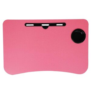 Multi-Purpose Foldable Laptop Desk for Study & Reading (Pink)