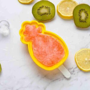 Pineapple Shape sicle Molds - Durable Silicone Ice Candy Cream Mould, DIY Ice  Kitchen Tool