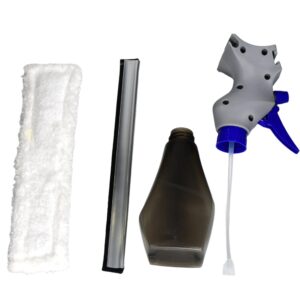3-in-1 spray cleaner brush for glass