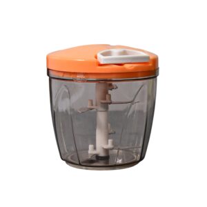 6 blade 2-in-1 manual food chopper