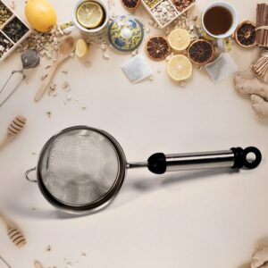 Stainless steel strainer for soup