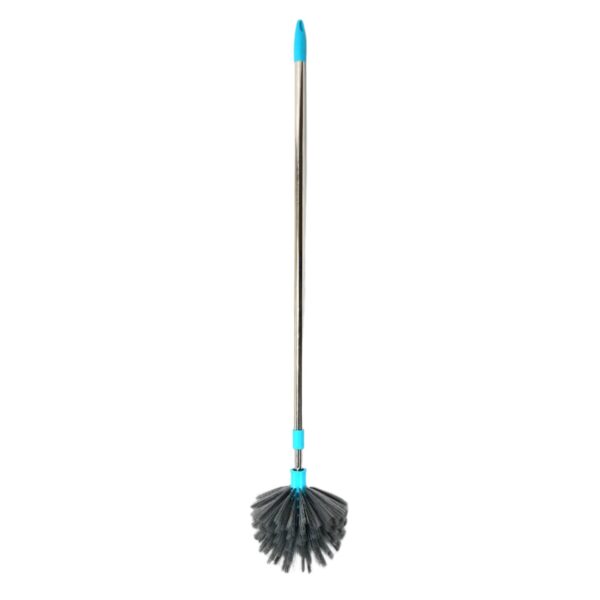 Extendable Stainless Steel Cobweb Brush for Ceiling, Lights, Fans & Home Dusting