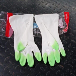 Reusable elbow-length cleaning gloves